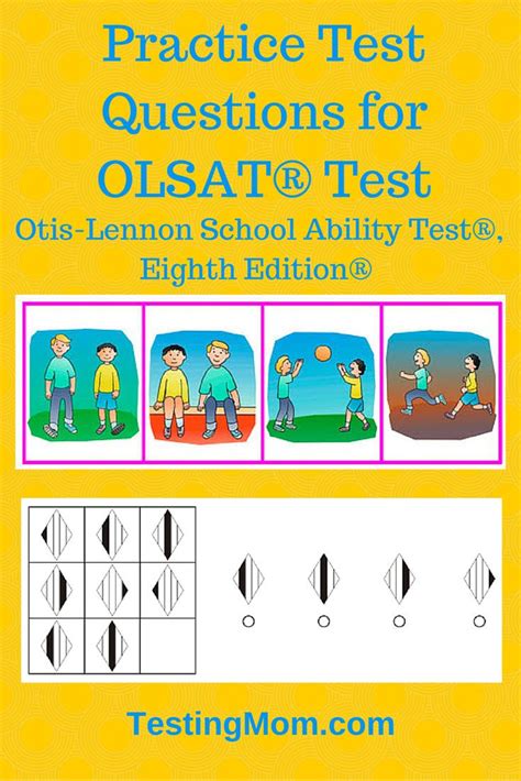 Otis lennon school ability test - How does the Otis-Lennon School Ability Test (OLSAT8) differ from the Wechsler Intelligence Scale for Children (WISC-IV)? It seeks to produce a quantitative measurement of psychological variables. It measures performance abilities as well as verbal abilities. It is a group test, not an individual test. It produces separate subtest scores. 